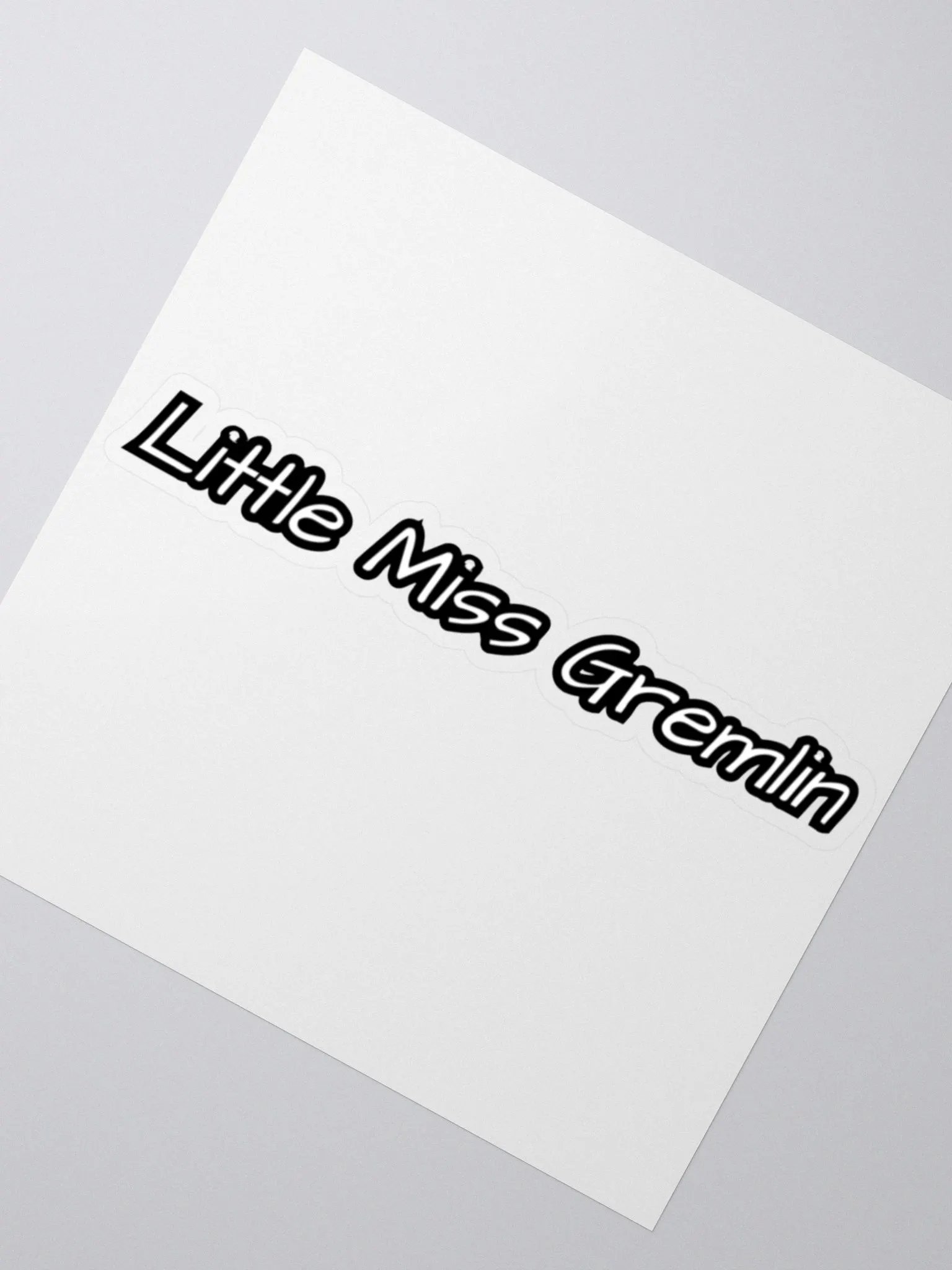 Whimsical Kiss Cut Stickers - Little Miss Gremlin product image (4)