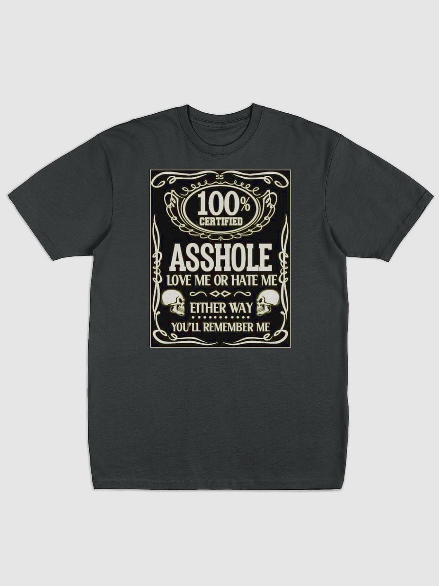 100% asshole tshirt product image (1)