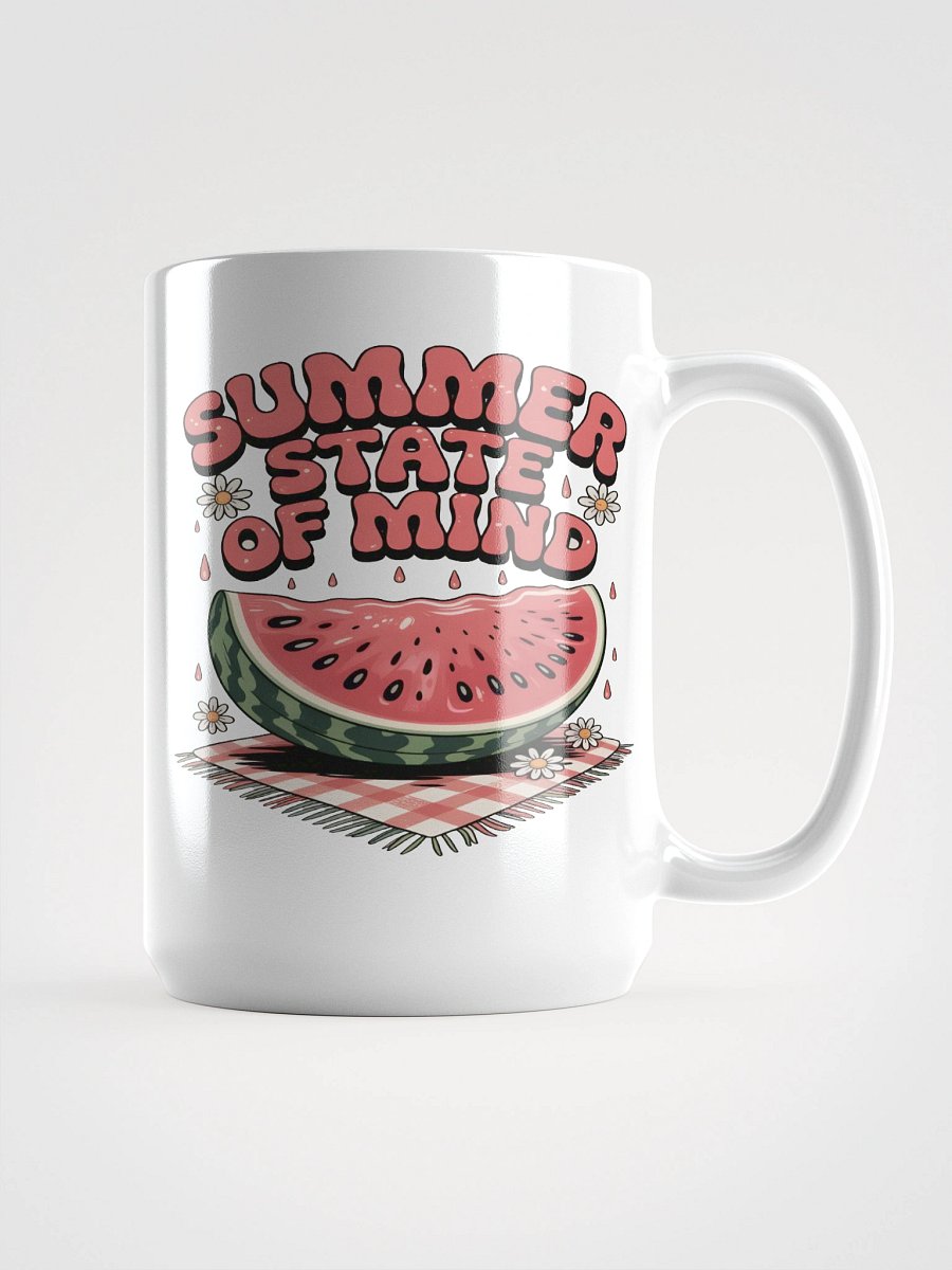 A t-shirt depicts a vibrant watermelon slice dripping with condensation product image (1)
