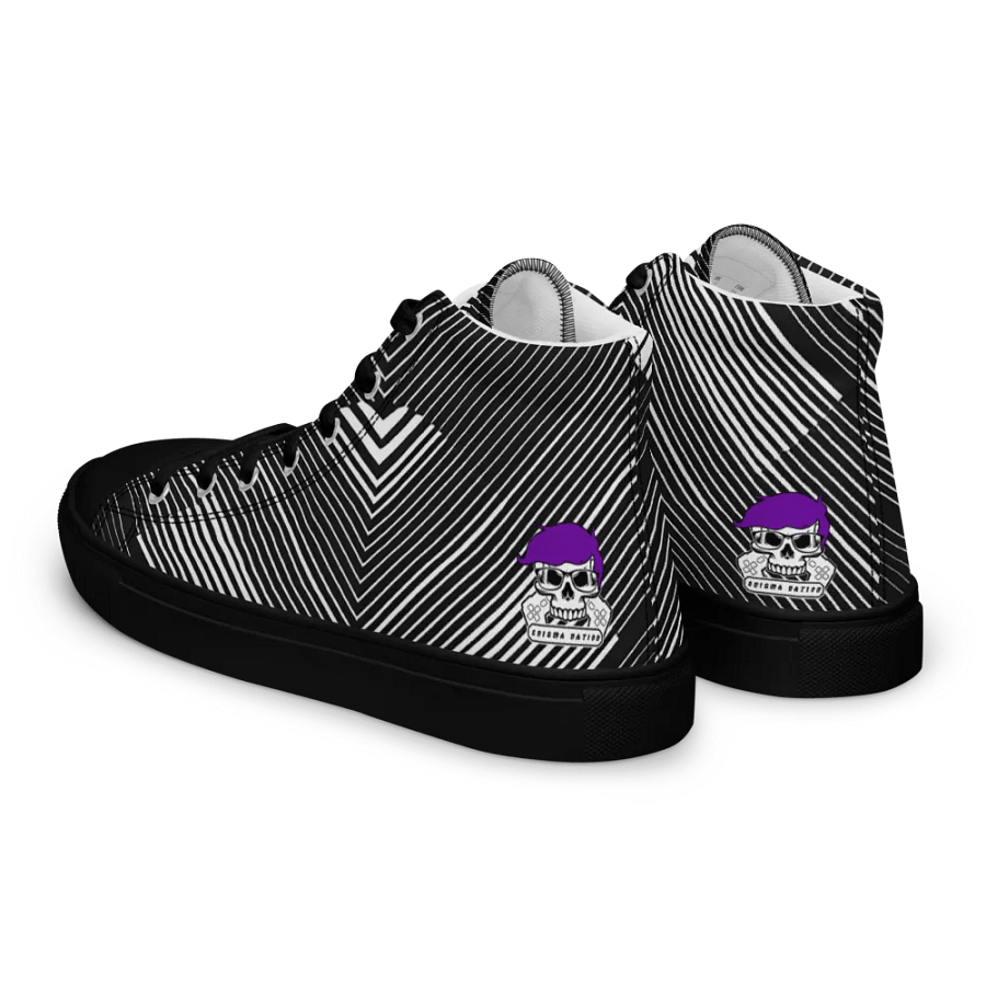 Enigma Nation Women's High Top Canvas Shoes product image (7)