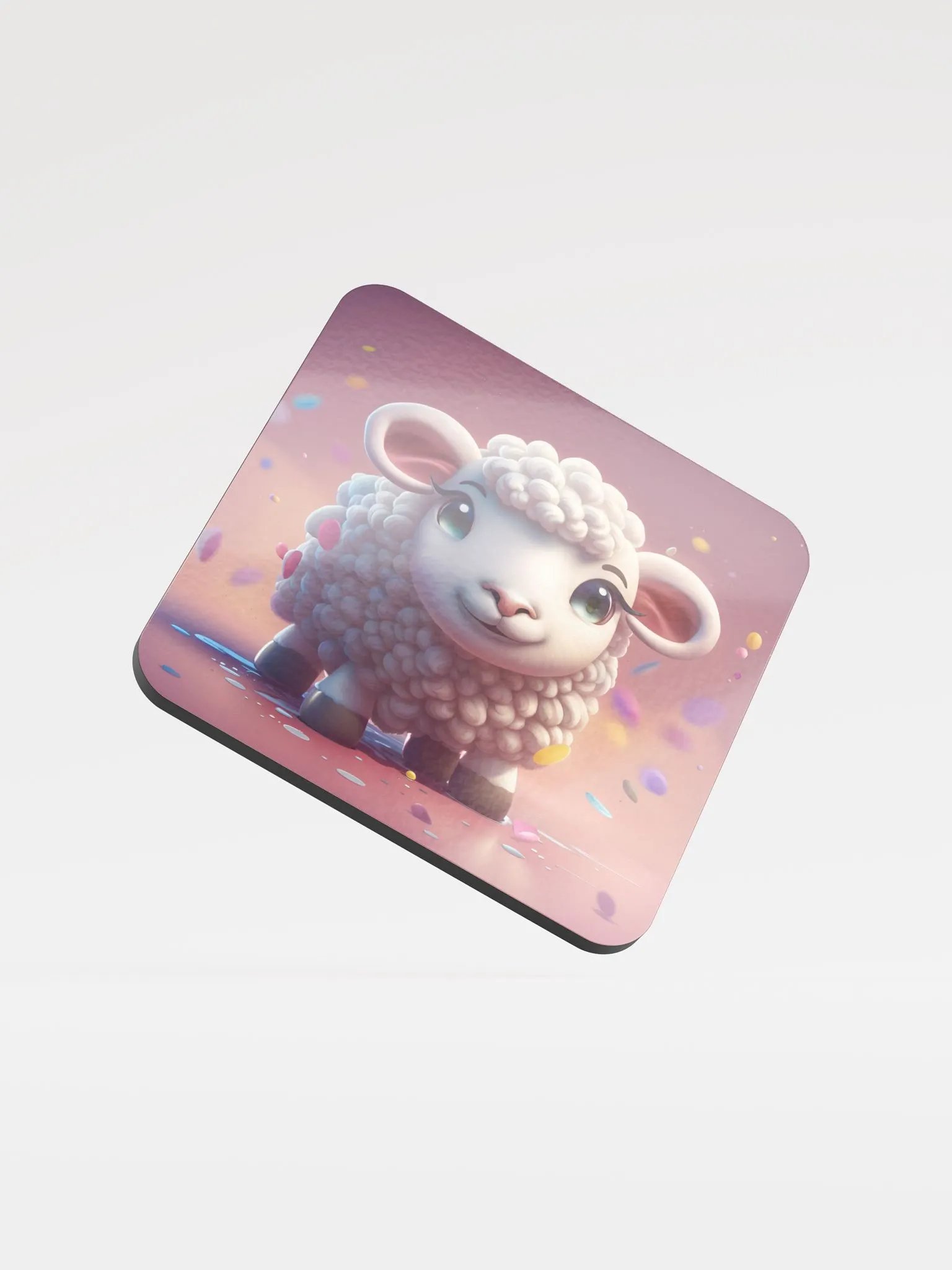 Cute Sheep Coaster product image (1)