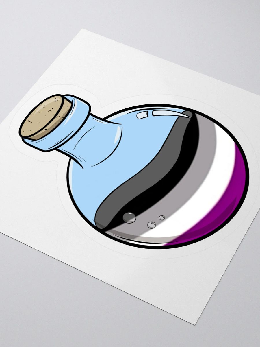 Asexual Pride Potion | 3" Sticker product image (3)