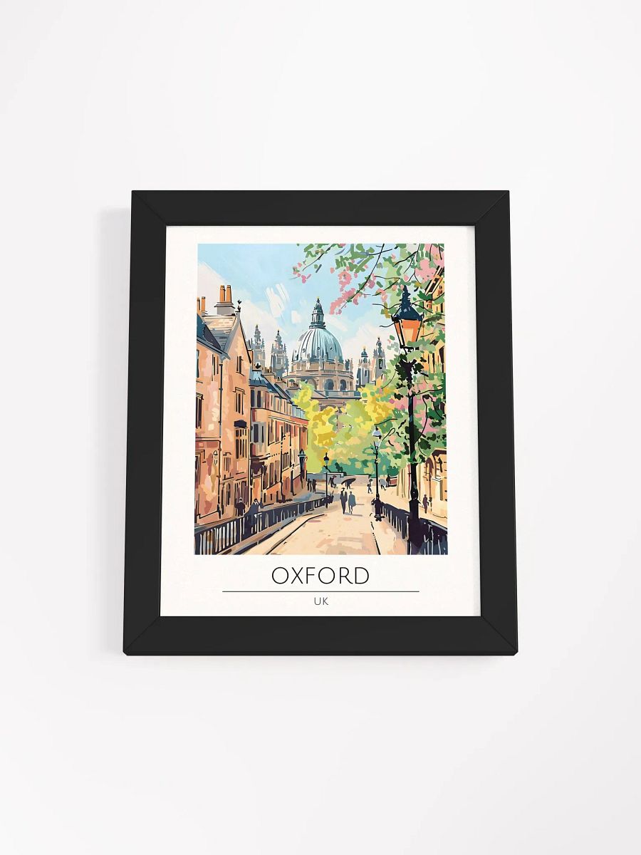 Oxford UK Framed Travel Poster product image (4)