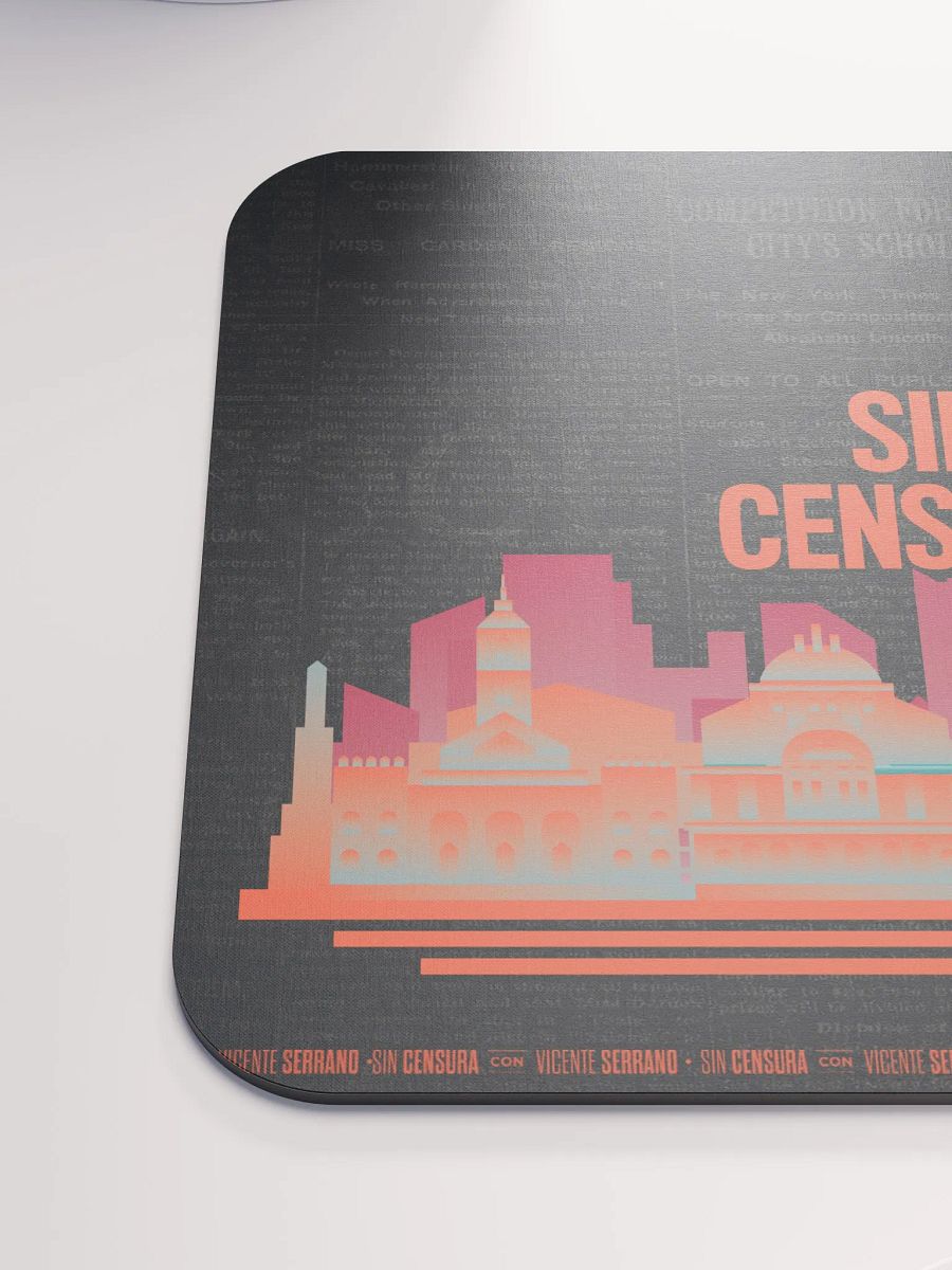 Classic Mouse Pad Sin Censura. Negro product image (6)