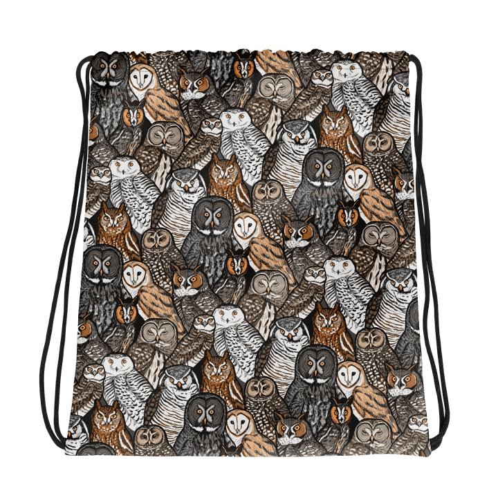 Owl Drawstring Bag product image (1)