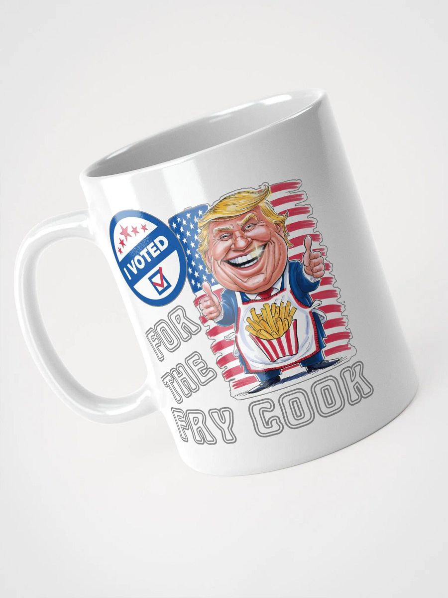 I Voted For The Fry Cook Trump USA Election Mug product image (4)