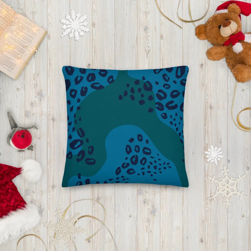 Northling™ Blue Green Topo Throw Pillow product image (7)