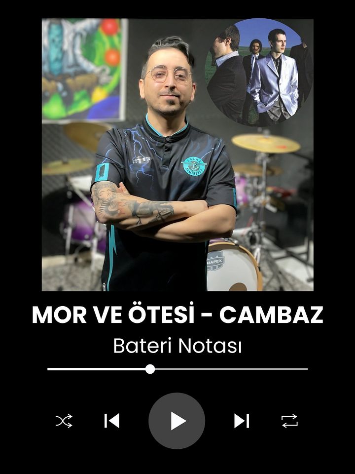 Mor ve Ötesi - Cambaz Bateri Notası product image (1)