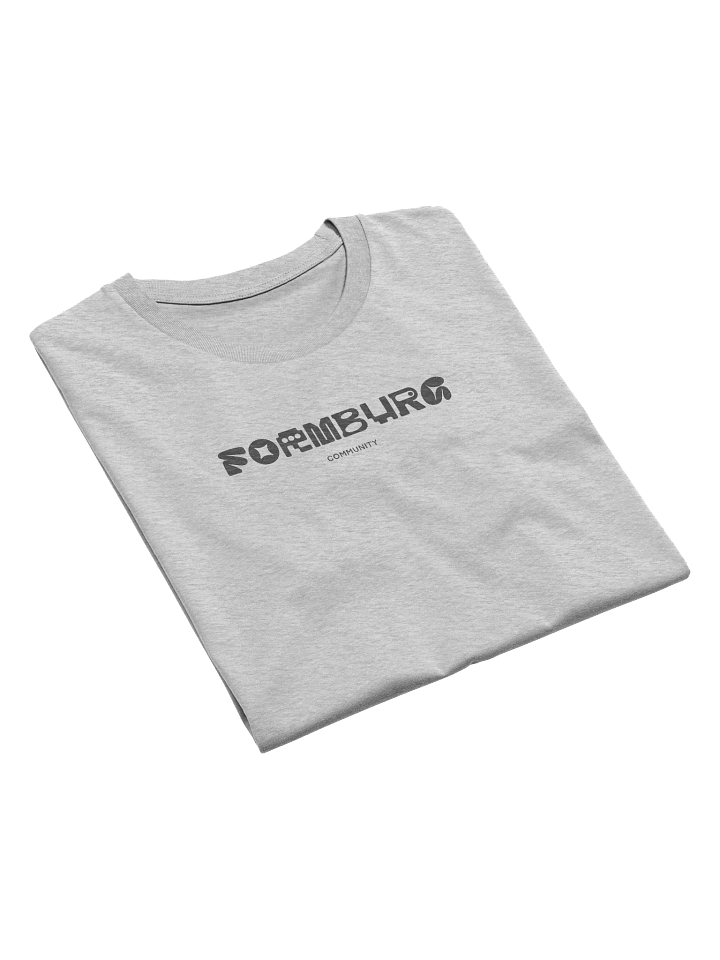 T-Shirt grau – "Formburg Community" Schriftzug – Druck product image (2)