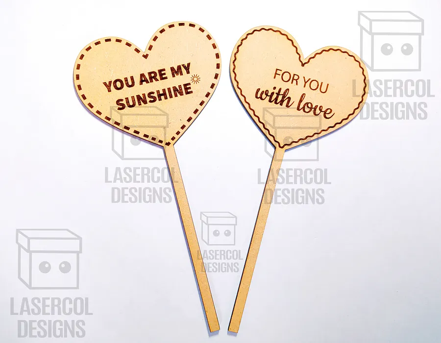 Hearts Bundle (Set 1-2-3-4) - Laser Cut Files product image (2)