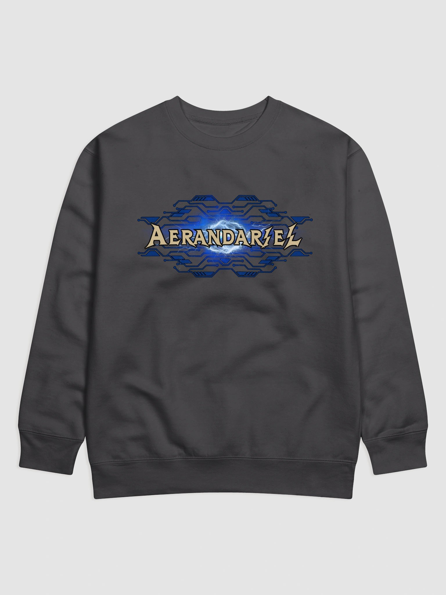 Aerandariel Electric Blue Logo Sweatshirt product image (5)