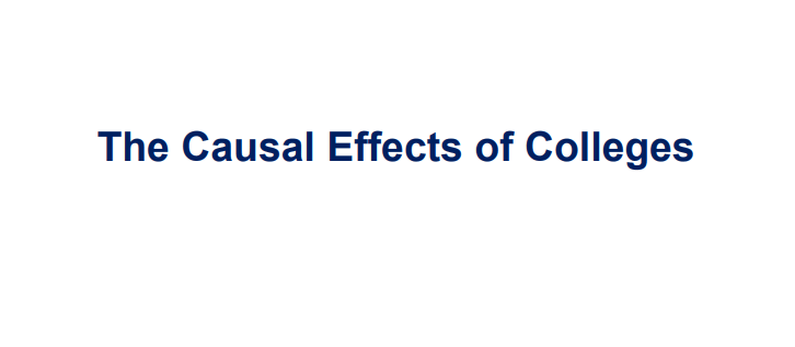 Using Big Data to Solve Economic and Social Problems-The Causal Effects of Colleges.ppt product image (1)