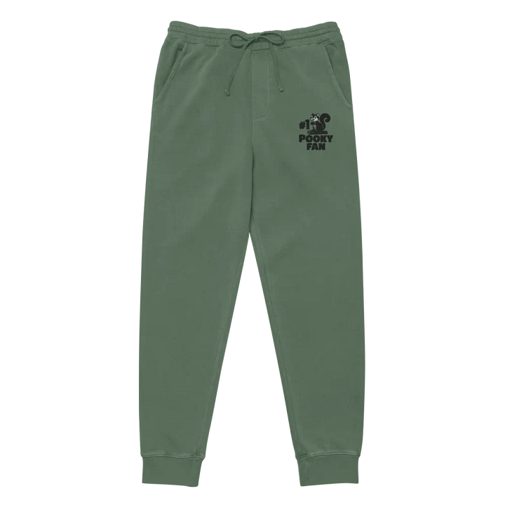 #1 Pooky Fan Embroidered Playful Lounge Joggers product image (2)