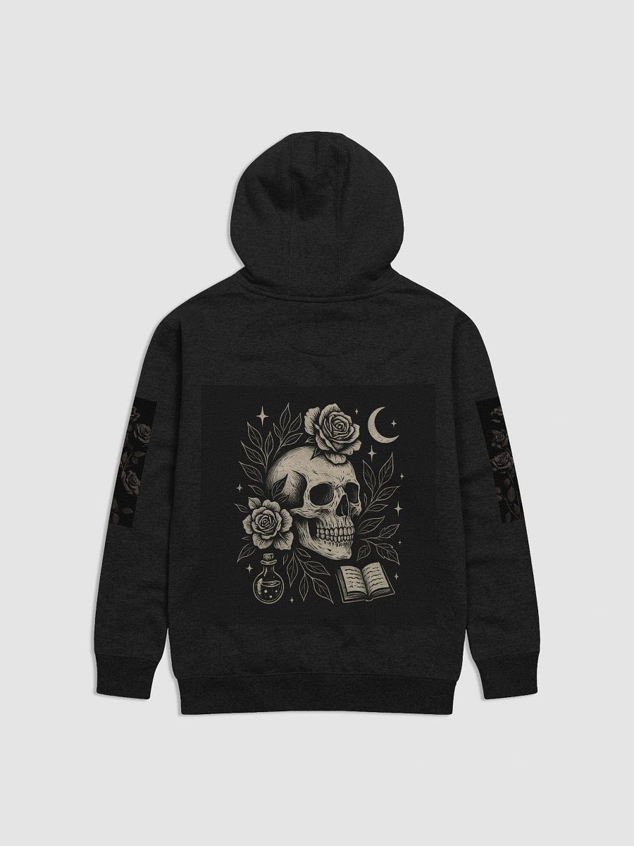 Gothic Rose Skull Unisex Hoodie product image (2)