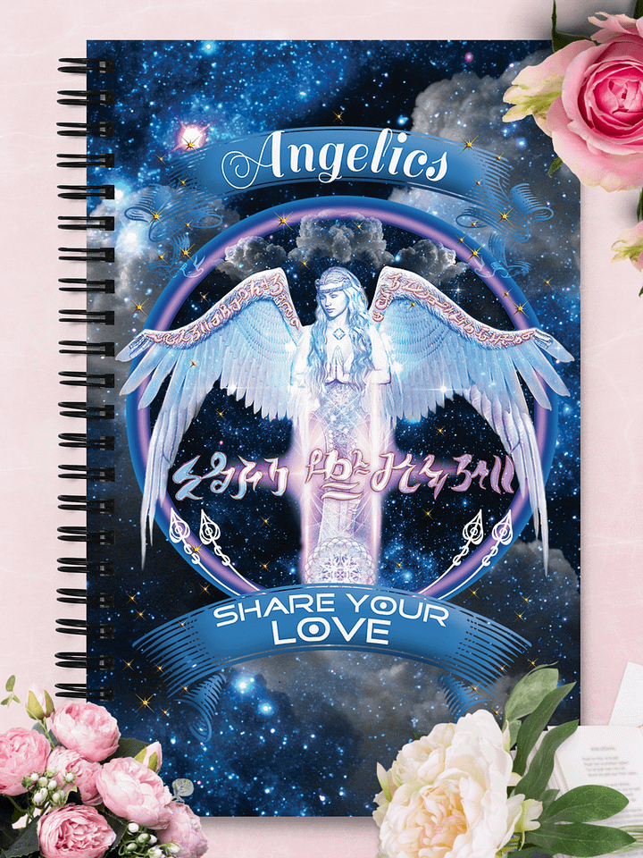 Angelics Share Your Love Spiral Notebook product image (2)