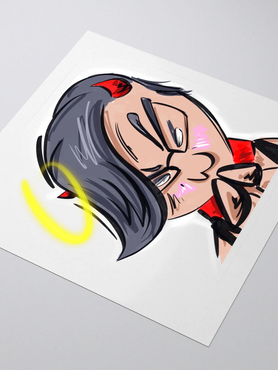 Ecirema Evil Grin Sticker product image (3)
