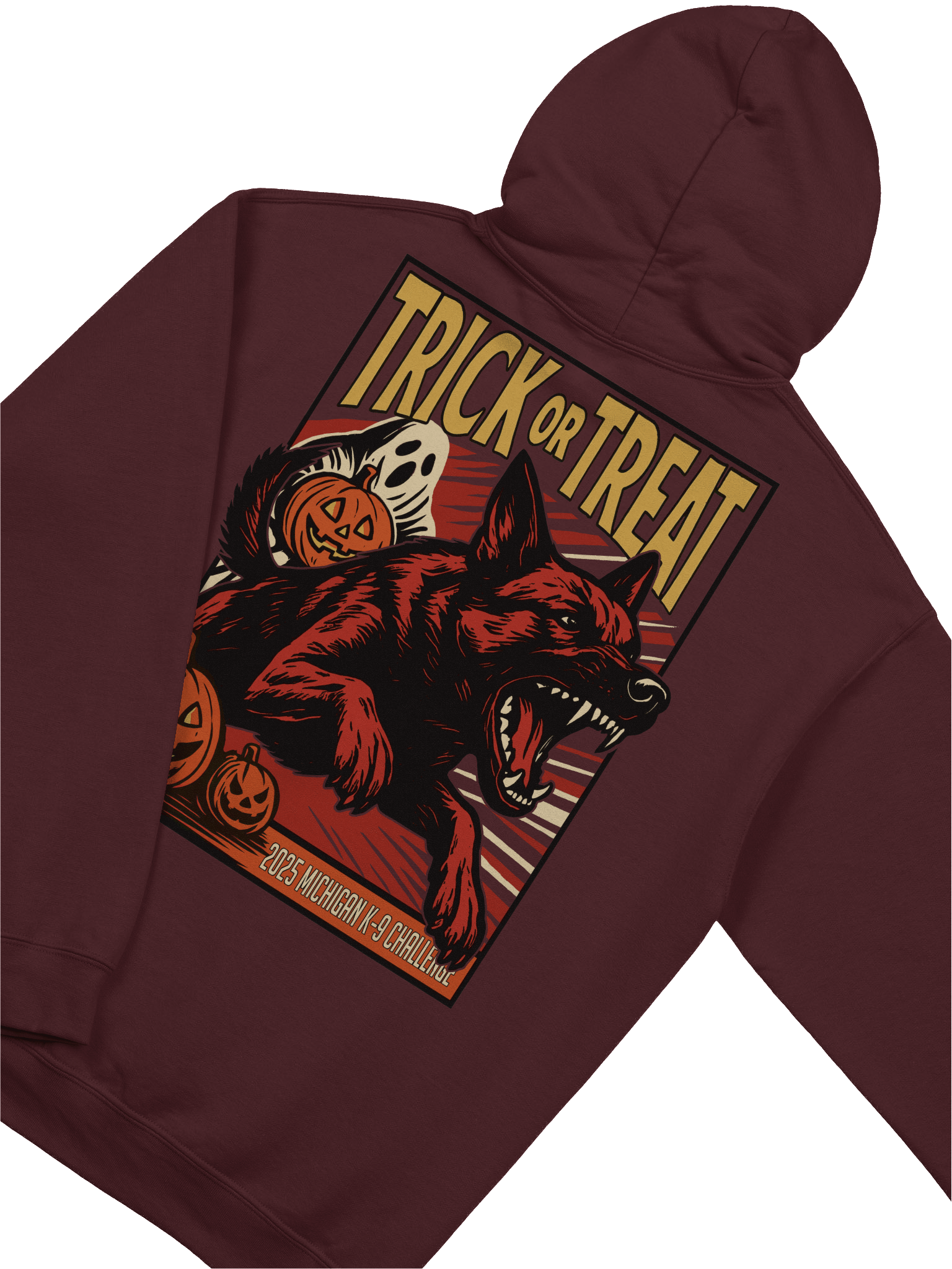 2025 Michigan K-9 Challenge Trick or Treat - Gildan Classic Hoodie product image (6)