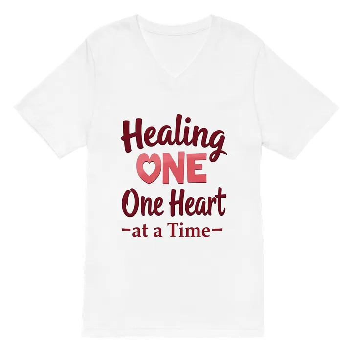 Heartfelt Healing V-Neck Tee product image (6)