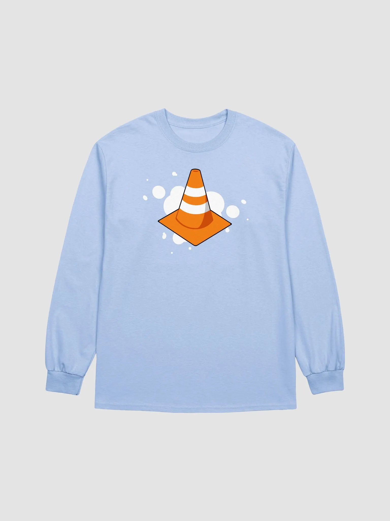 Traffic Cone Splatter Long Sleeve T-Shirt product image (13)