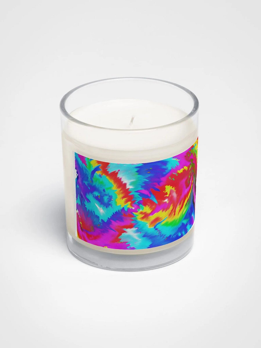 Marbled Rainbow Swirl VII Soy Wax Candle product image (2)