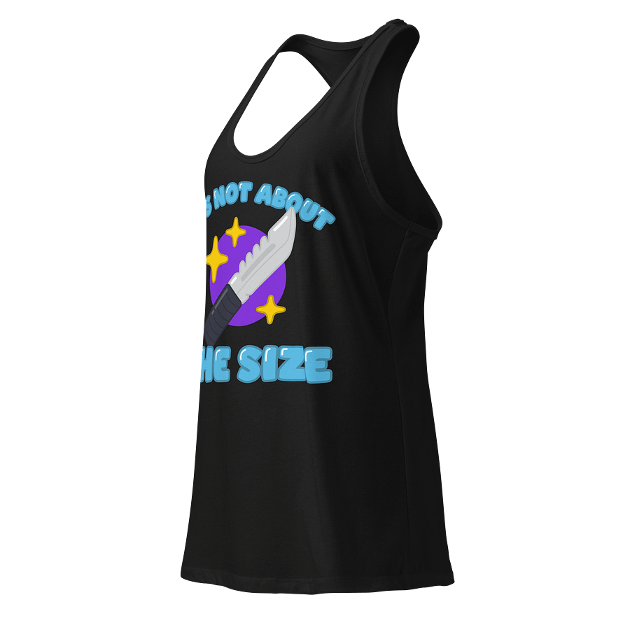It's Not About the Size Women's Tank product image (7)