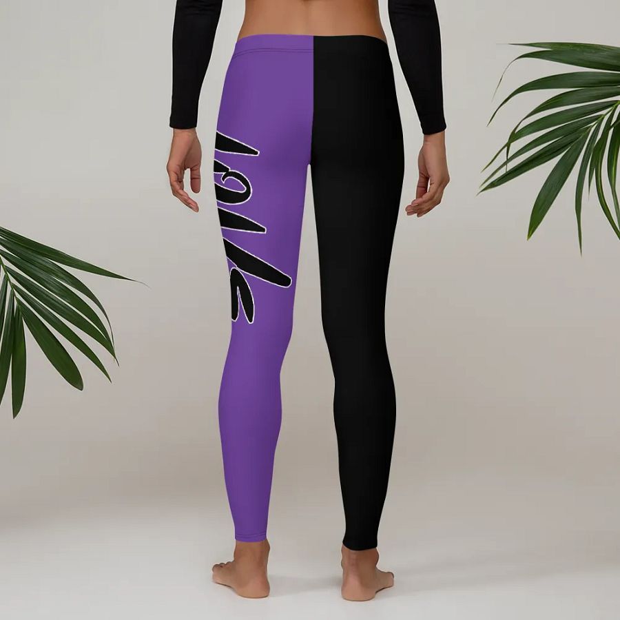 Love - Black & Purple - Leggings product image (4)