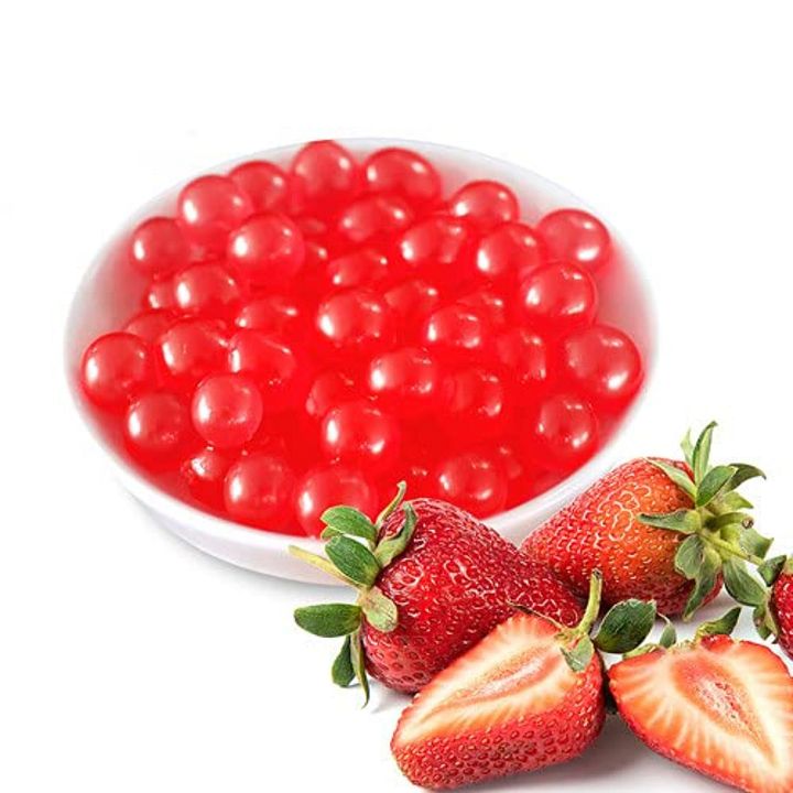 Strawberry Popping Boba Crystals Delicious Flavour product image (2)