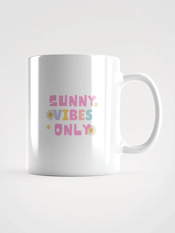 POSITIVE AFFIRMATION MUGS 4 U “Sunny vibes only” product image (1)