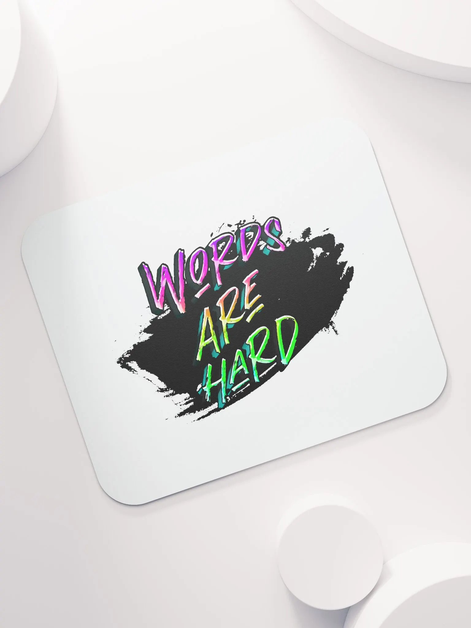 Synisisms Collection - Words Are Hard Mouse Pad product image (7)