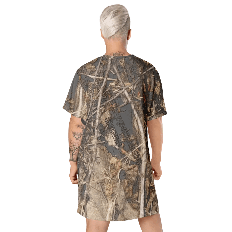T-Shirt Dress - Dead Split - It Happennnns Camo product image (9)