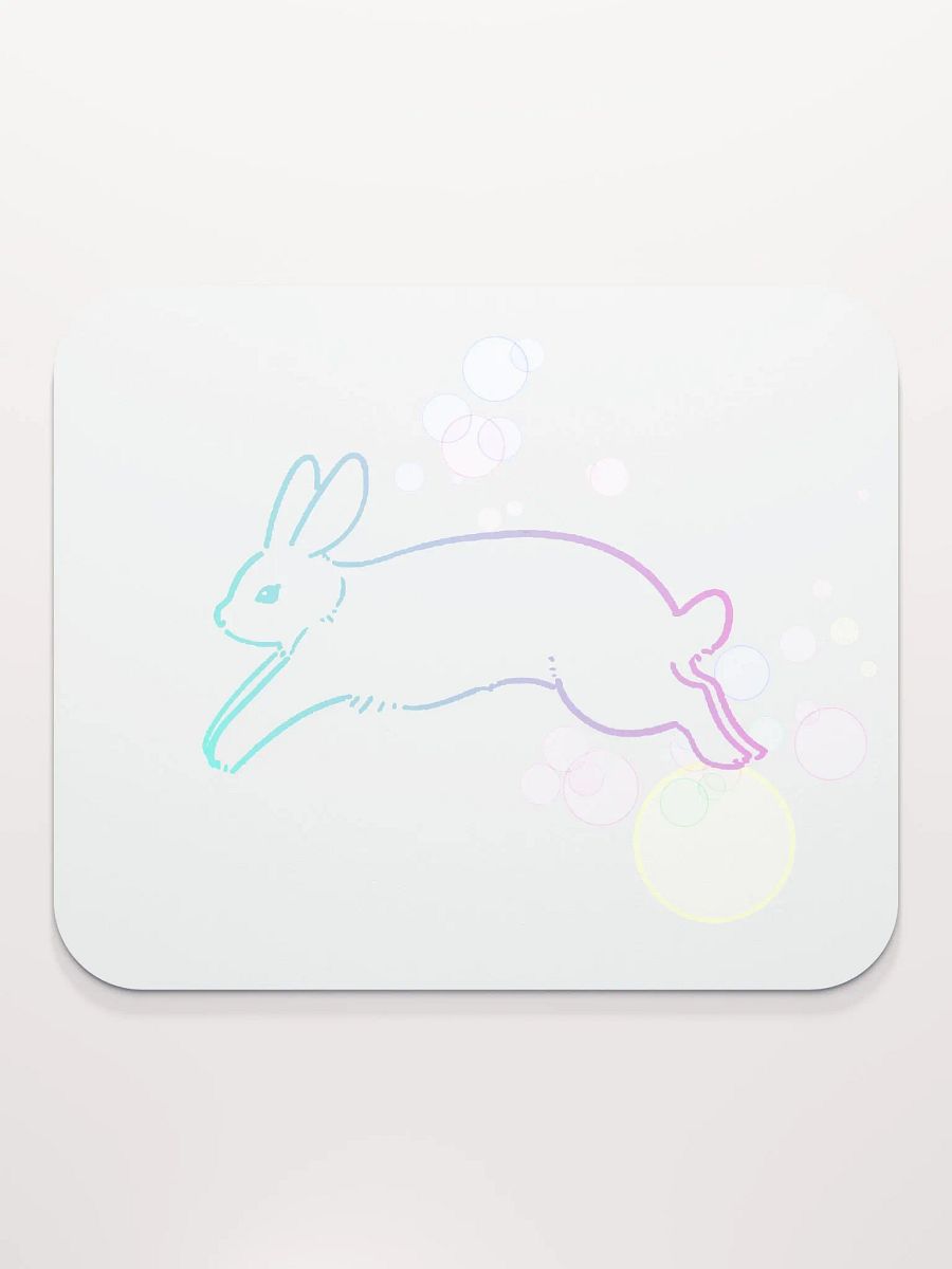 Bubble Bunny Mouse Pad product image (2)