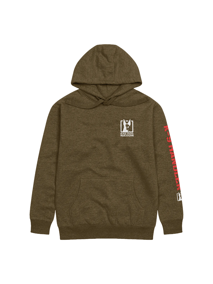 K9 Handler Sleeve Print - Premium Adult Unisex Hoodie product image (2)