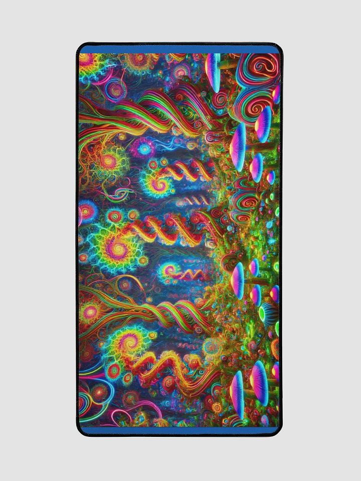 Psychedelic Forest Desk Mat product image (2)