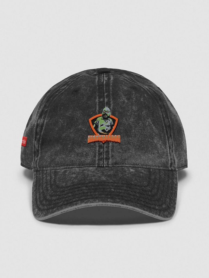 Retro Red Subscribe Button Dad Hat product image (1)