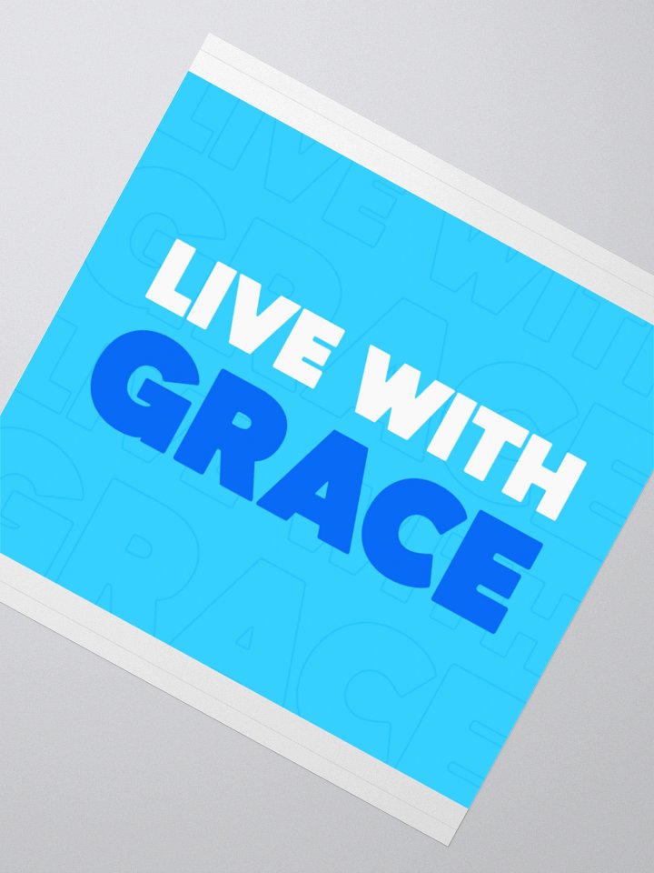 Live with Grace Sticker product image (6)