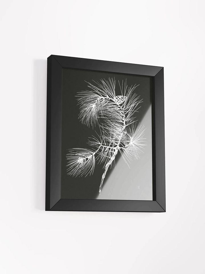 Botanical Elegance: Pine Branch Poster - Pine Branch Dark product image (18)
