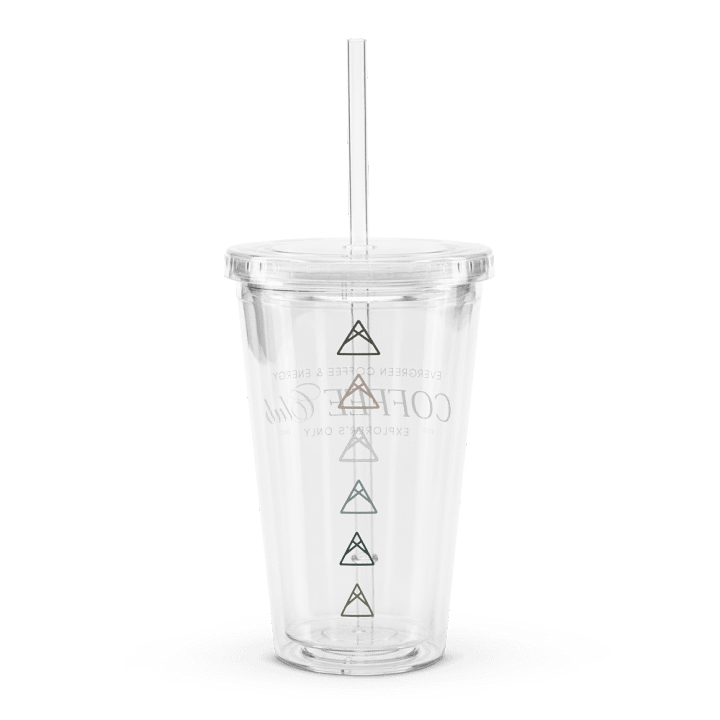 Coffee Club Clear Plastic Tumbler | Sip Society product image (2)