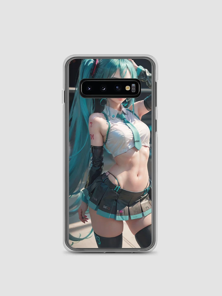 Hatsune Miku Inspired Samsung Galaxy Phone Case - Fits S10, S20, S21, S22 - Vocaloid Design, Durable Protection product image (1)
