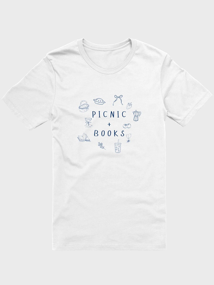 Picnic + Books T-shirt product image (3)