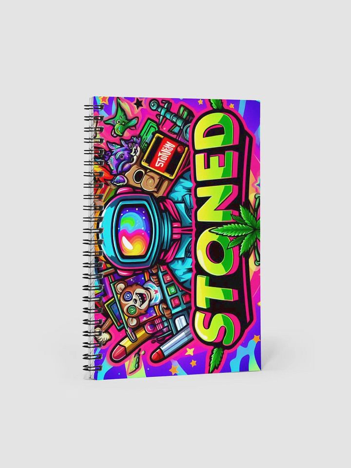 Stoned Spiral Notebook product image (1)