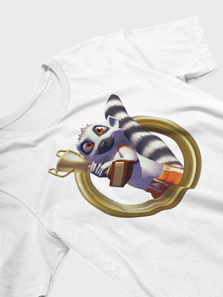Lemur Trophy - Retro Vintage Racing Video Game Style Unisex T-Shirt product image (3)