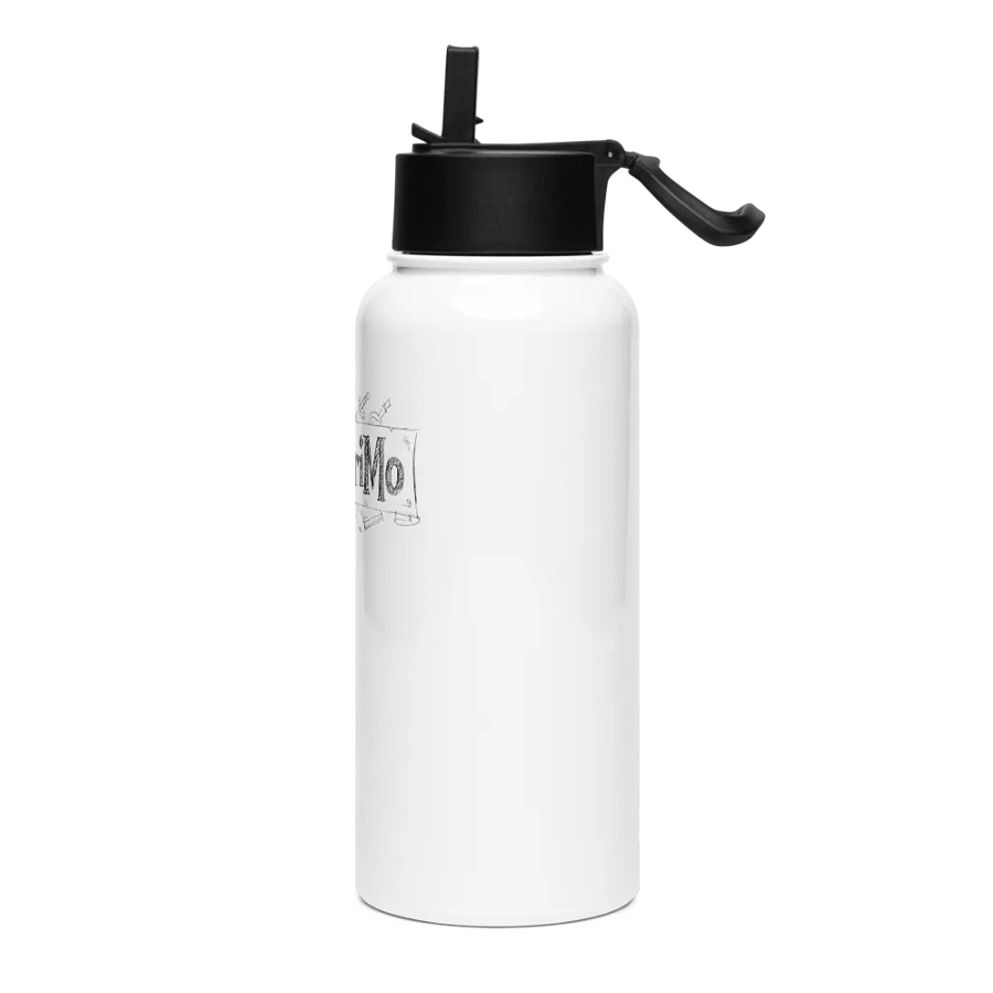 NanoWriMo Pencil-Drawn Evergreen Water Bottle - Stainless Steel product image (2)