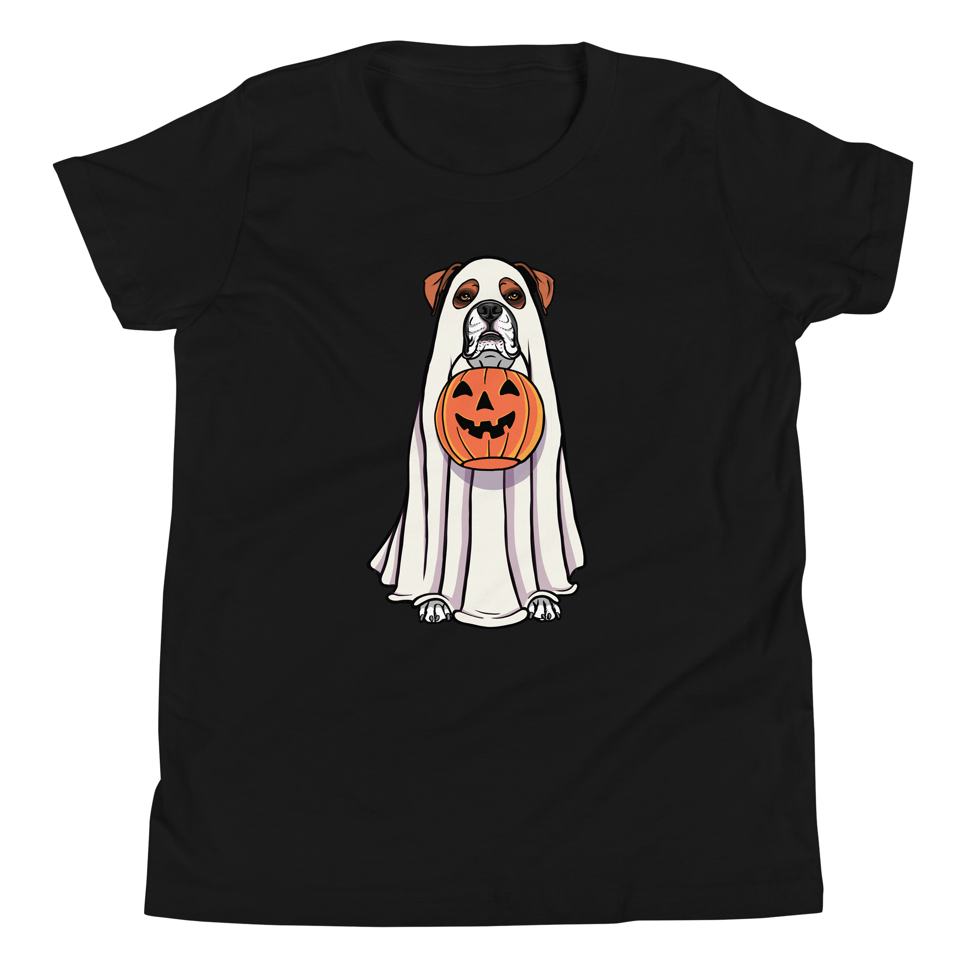 Halloween Boxer(Red) Youth T-Shirt product image (5)