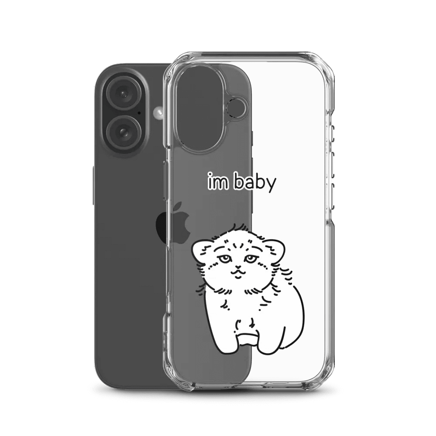 I'm Baby Manul - Clear iPhone Case product image (50)