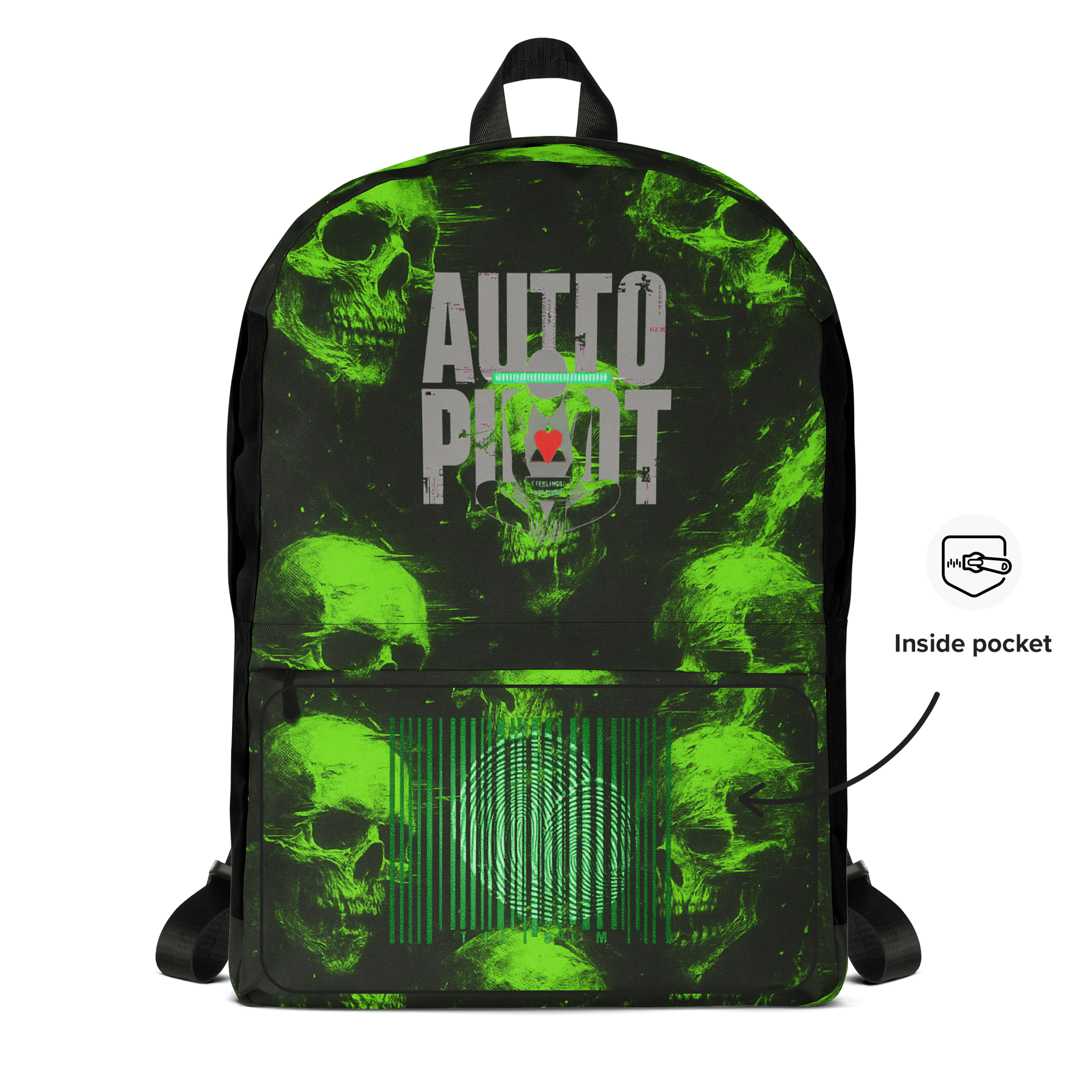 Living in Auto Pilot Backpack product image (5)