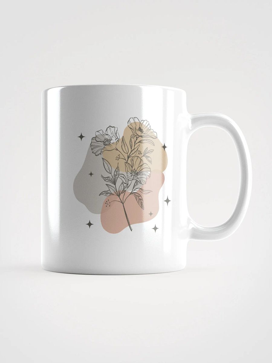 Abstract Floral Illustration Mug product image (1)