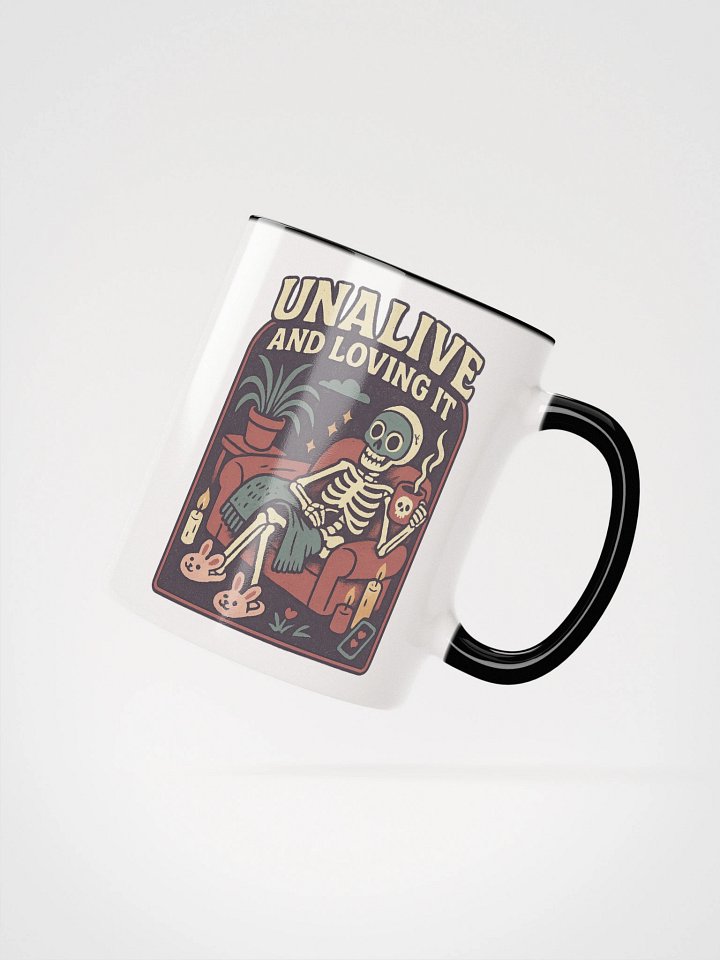 Unalive And Loving It Accent Mug product image (3)