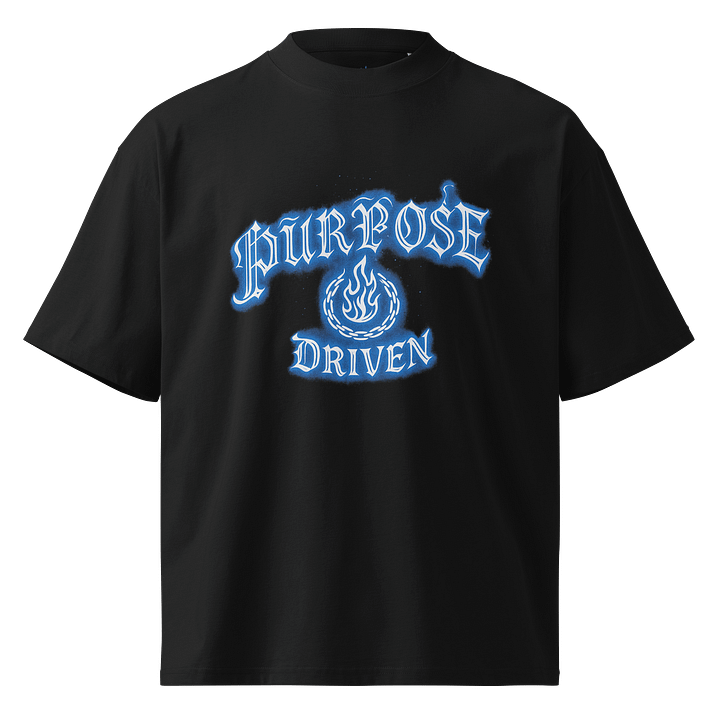 PURPOSE DRIVEN STREETWEAR T-SHIRT (BLACK) product image (1)