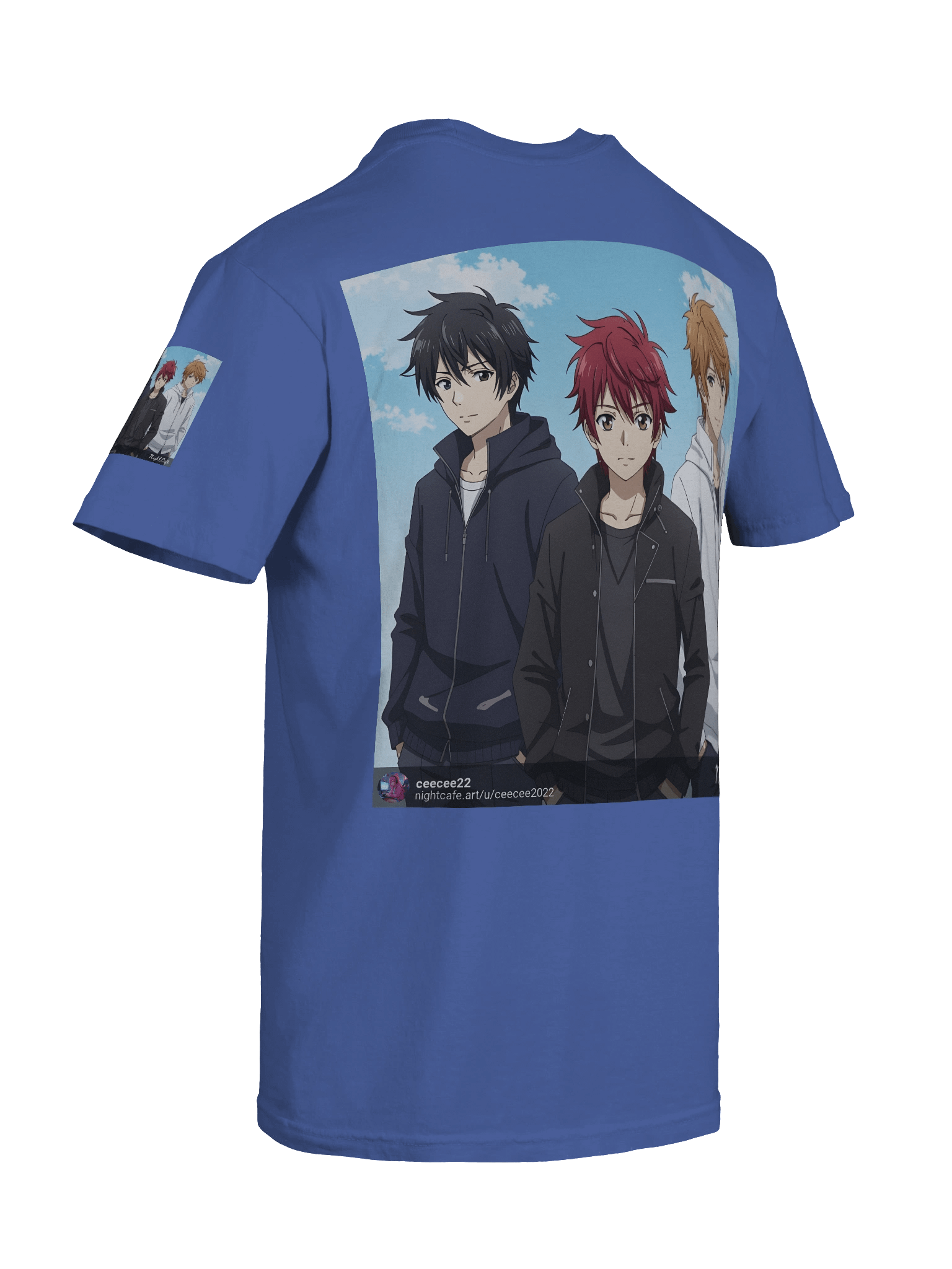 Anime Trio Skyline T-Shirt product image (10)