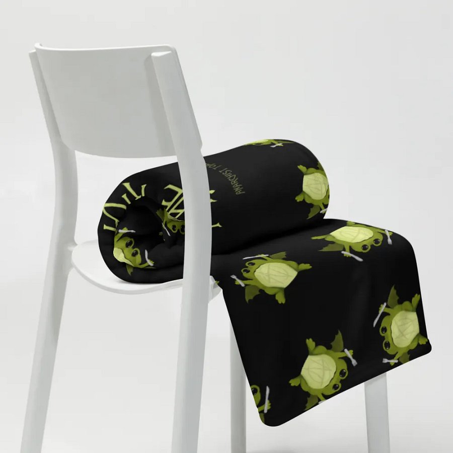 Eat the Rich Throw Blanket product image (20)